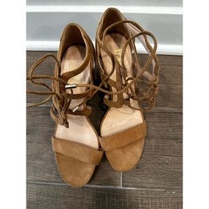 Franco Sarto lace up sandal